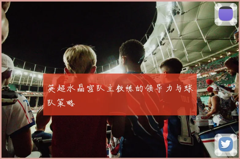 英超水晶宫队主教练的领导力与球队策略